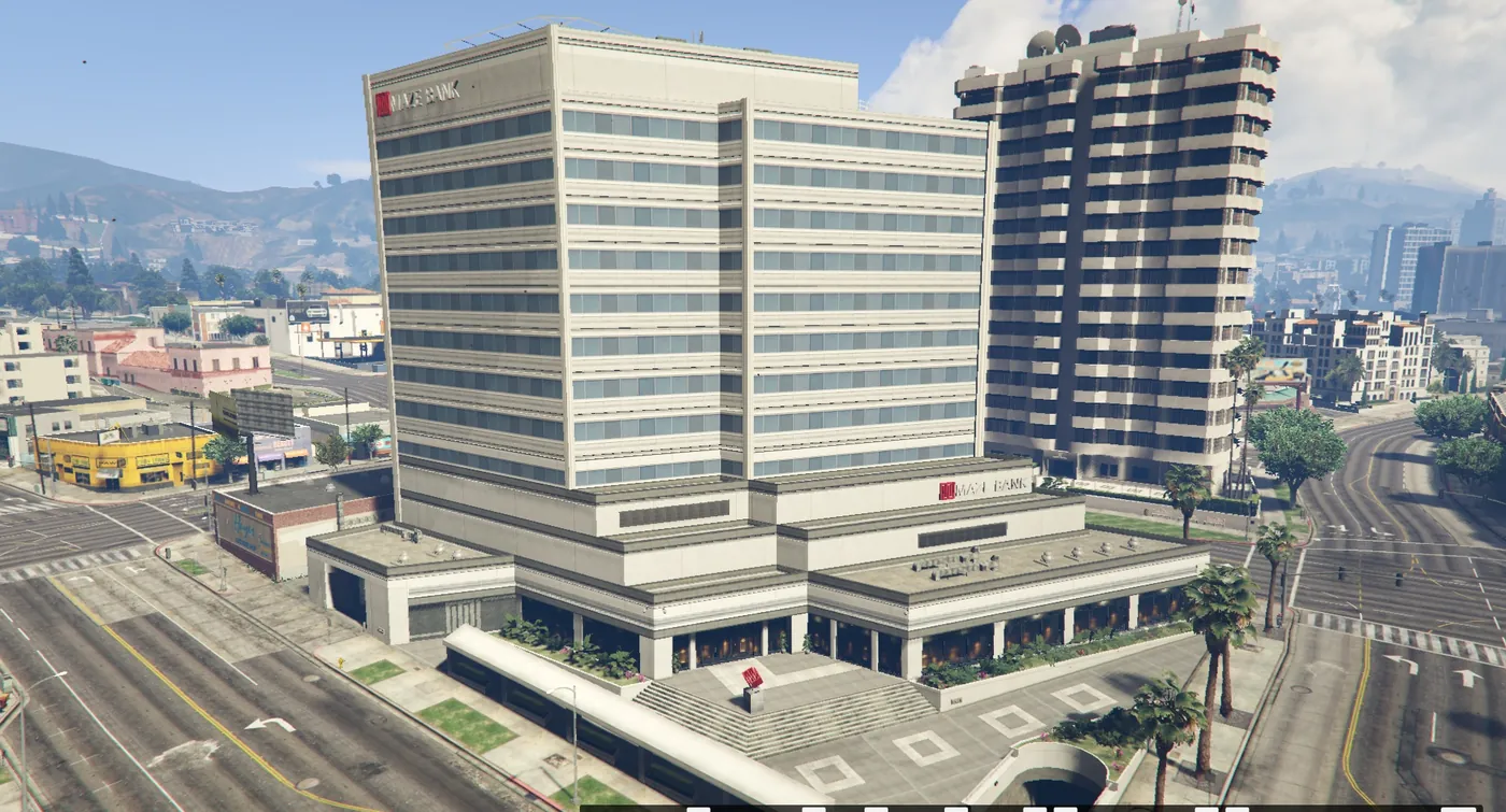 L'immeuble Maze Bank Ouest