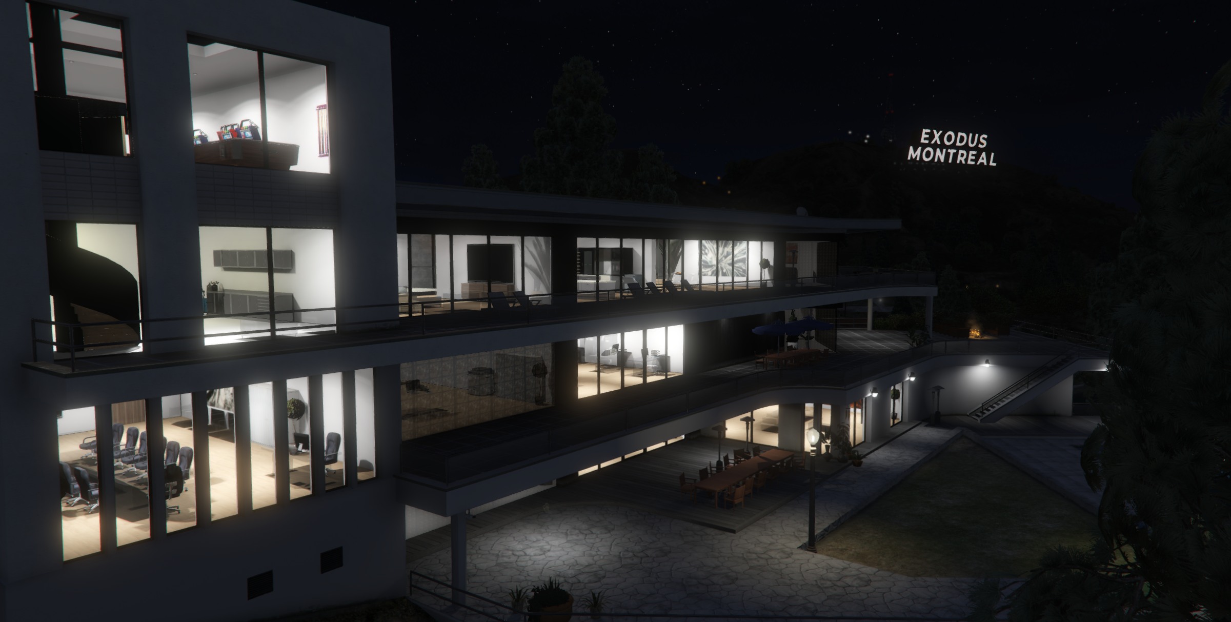 La façade d'un manoir d'Outremont