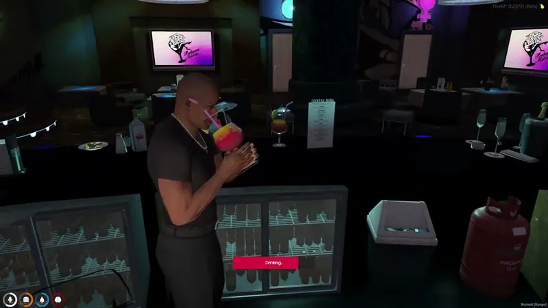 Le comptoir du Bahama Mamas