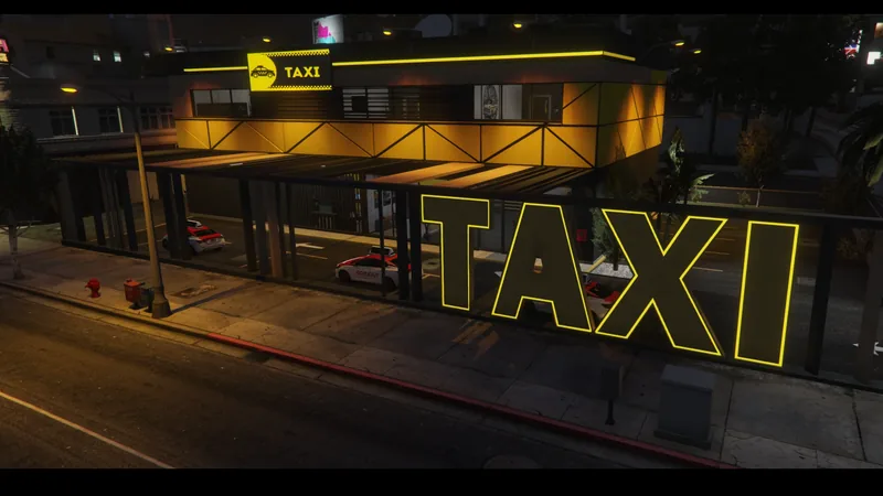La station de Taxi Montréal