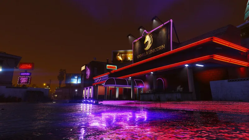 La façade du Vanilla Unicorn
