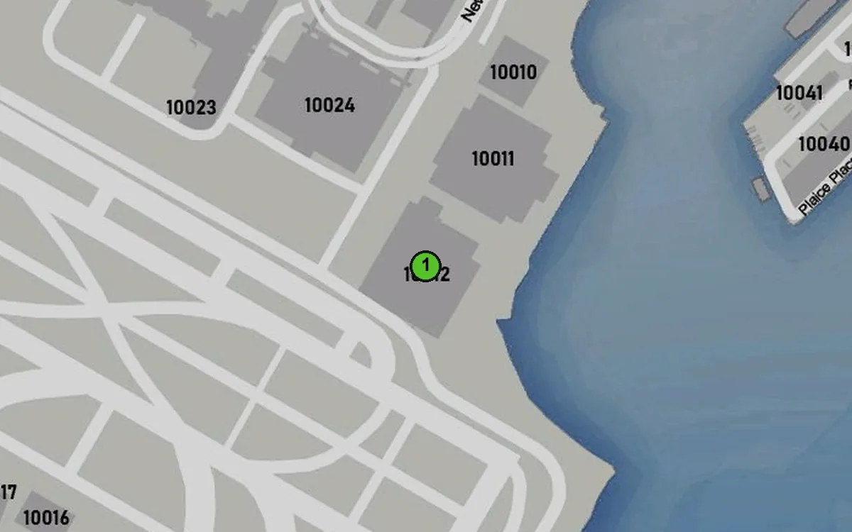 Carte : 1. Hangar Air Montréal