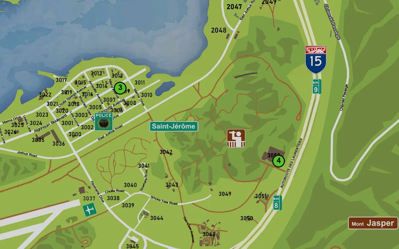 Carte : 3. Montréal pièces d'auto, 4. You Tool