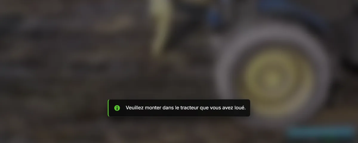 L'aide en bas de l'écran