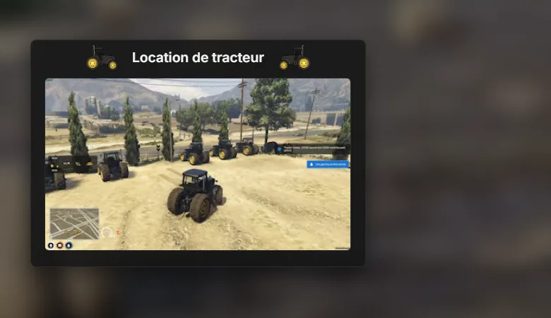 Le tutoriel vidéo qui tourne à l'arrivée à la ferme