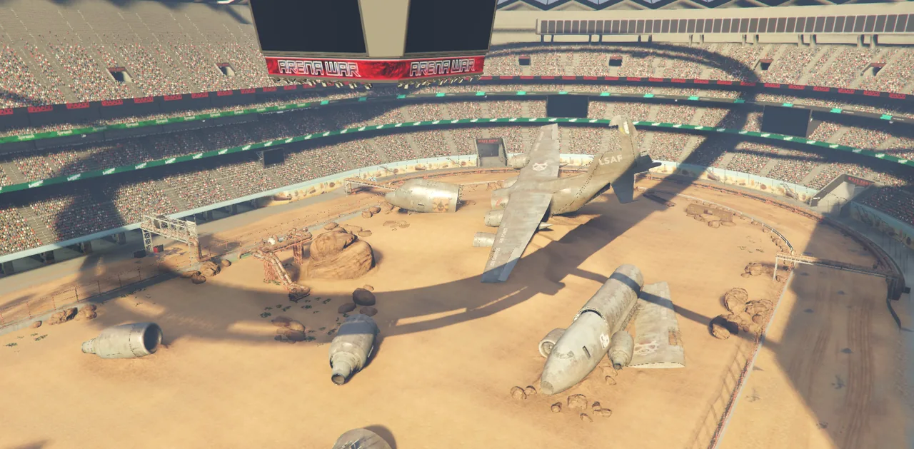 La carte Plane Yard